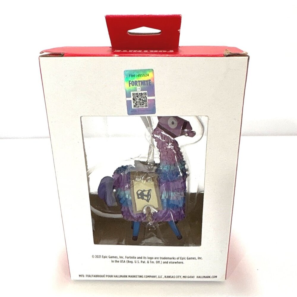 Hallmark Keepsakes Ornament 2021 - Fortnite - Loot Llama NEW - Picture 2 of 5